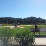 L'attuale Parco Mandela a Sestri Levante