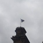 E' strappata la bandiera sulla Torre Civica?