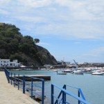 Il porto della città di Sestri Levante 