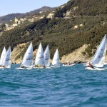 Un mmento della regata di Chiavari