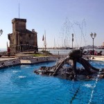 La fontana del Polipo giovedì sarà tutta blu