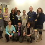 Il personale dell'ufficio postale di Chiavari
