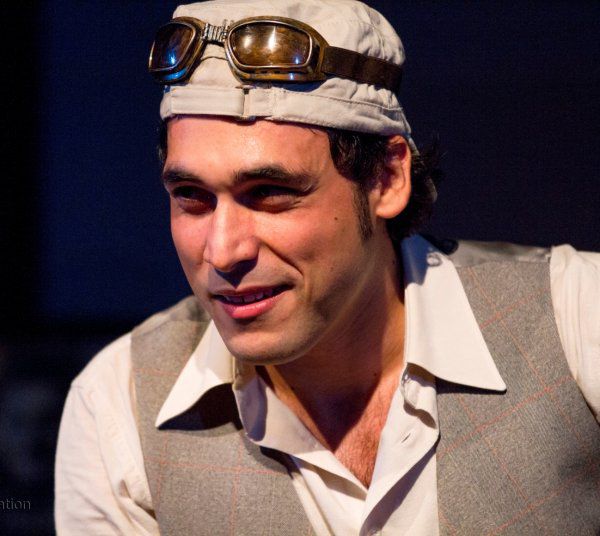 Davide Mancini è Girardengo al teatro di Sori