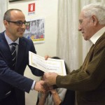 Il presidente de L'Agorà Matteo Brugnoli e Francesco Dallorso