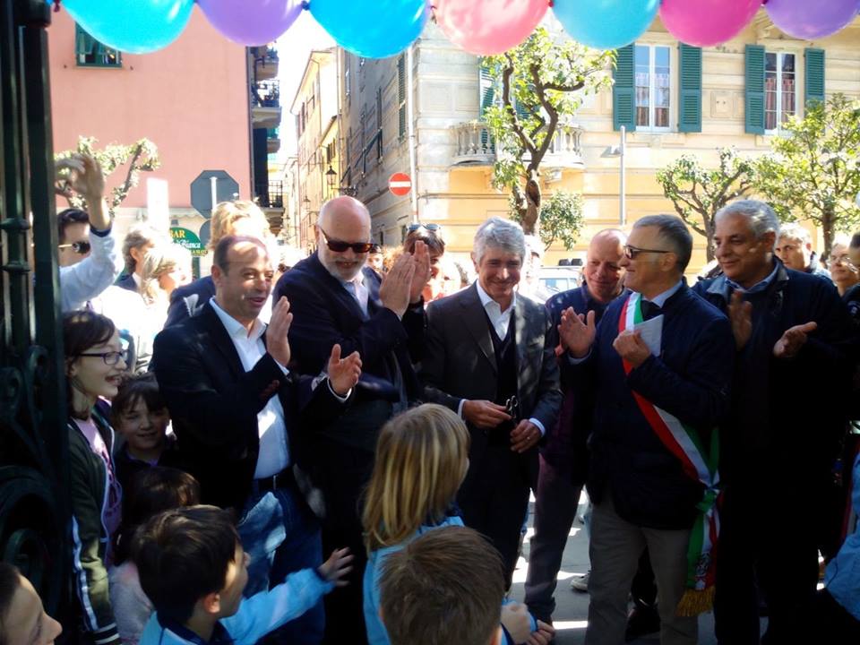Inaugurato il parco Talassano a Chiavari