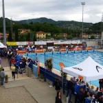 La piscina del Poggiolino a Rapallo ospita il torneo