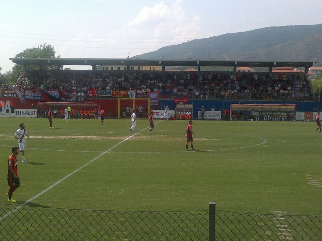 La partita si è giocata ieri al Sivori di Sestri Levante