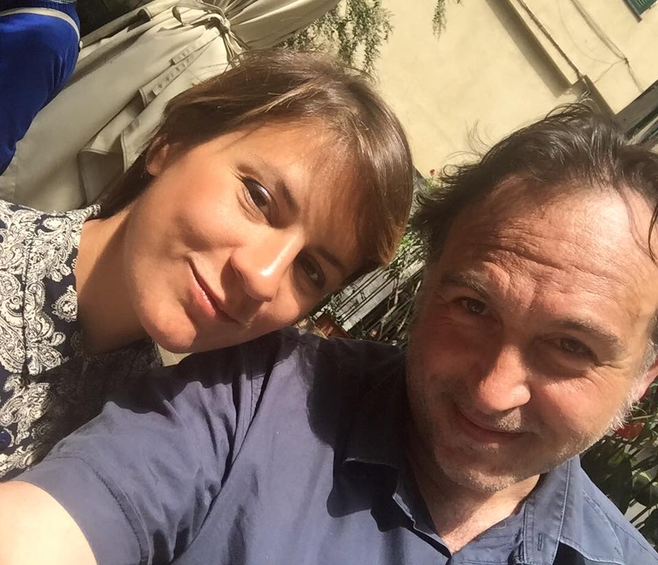 Massimo Santimone con Giulia Mietta
