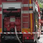 Intervento in corso per i pompieri