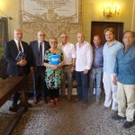 Foto di gruppo dopo la presentazione