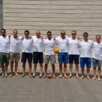La squadra over 40 della Rari Nantes Camogli