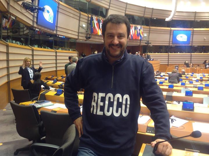 Matteo Salvini domani mattina a Recco per raccogliere firme per chiedere elezioni subito