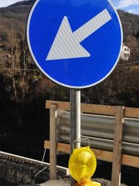 Avegno, senso unico alternato per lavori sulla sp 333 di Uscio Avegno, senso unico alternato per lavori sulla sp 333 di Uscio