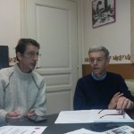 Domenico Del Favero e Sergio Ghio di Cgil