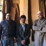 Brando Benifei con i fratelli Levaggi