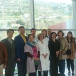 Foto di gruppo per la delegazione cinese