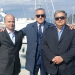 I promotori dell'iniziativa: Marcelli, Serra, Siclari