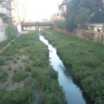 Il torrente Rupinaro a Chiavari
