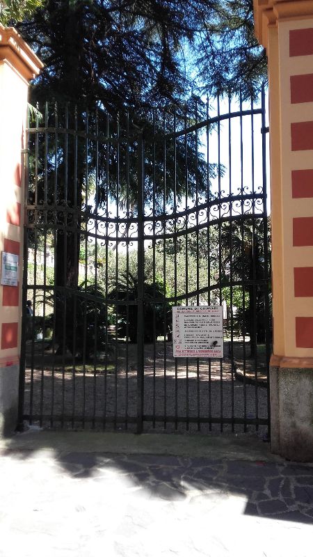 I giardini chiusi di Piazza Verdi, a Chiavari