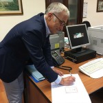 La firma del sindaco Roberto Levaggi
