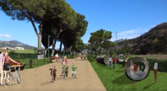 Il progetto del Parco Mandela a Sestri Levante
