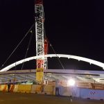Il nuovo ponte sul torrente Petronio