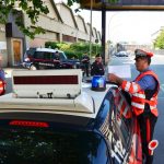 Intervento dei carabinieri a Moneglia