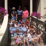 I bambini dell'asilo di Corte in visita al comando