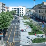 La nuova piazza della stazione a Sestri