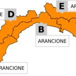 Allerta meteo arancione domani su tutta la Liguria 