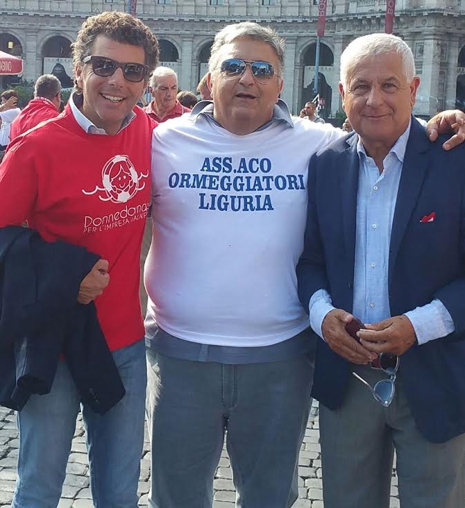 Siclari a Roma con Roberto e Carlo Bagnasco