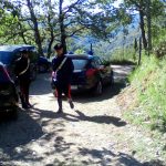 I carabinieri stamattina nei boschi di Craviasco