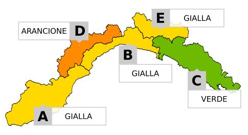 Allerta gialla prorogata fino alle 20 in Val d’Aveto