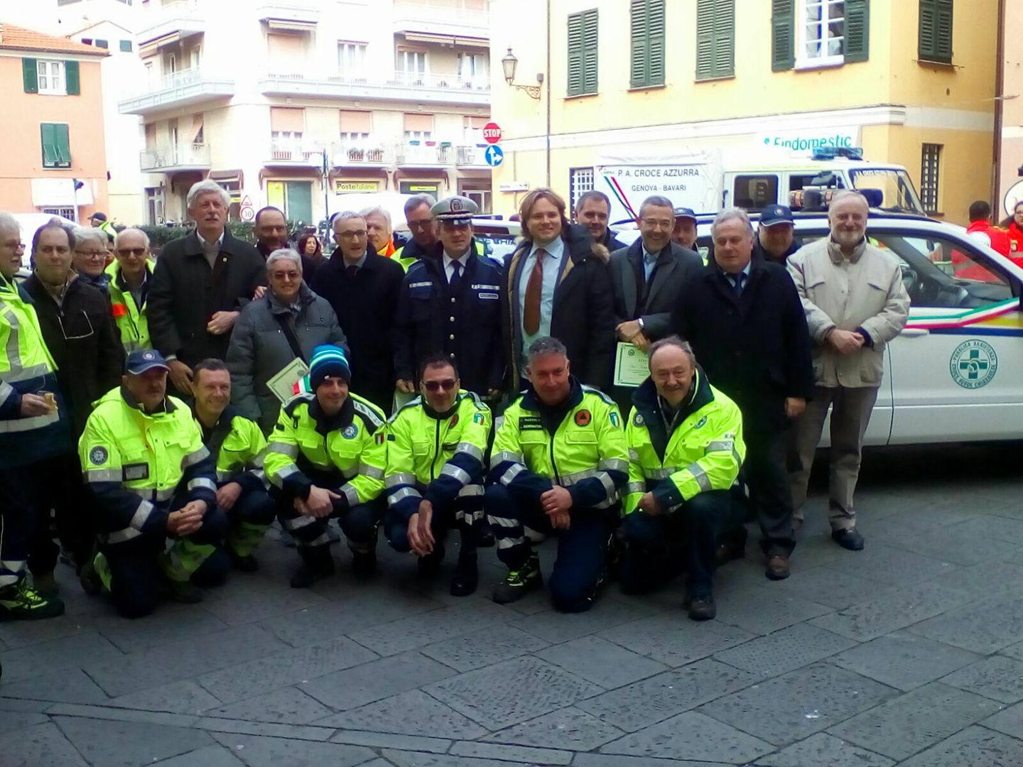 Inaugurato questa mattina un nuovo mezzo della Croce Verde Chiavarese Inaugurato questa mattina un nuovo mezzo della Croce Verde Chiavarese