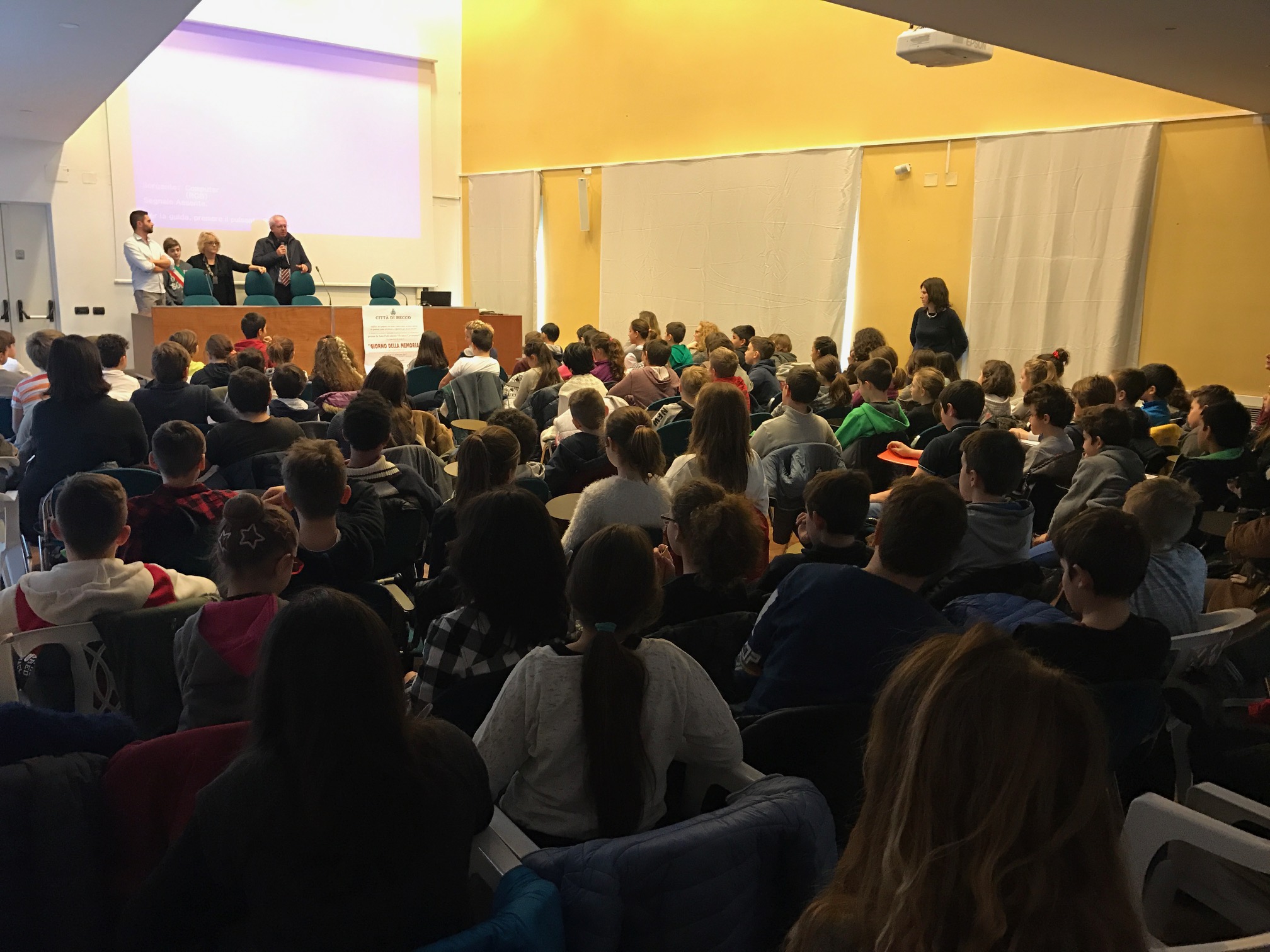 Celebrata a Recco la Giornata della Memoria Celebrata a Recco la Giornata della Memoria