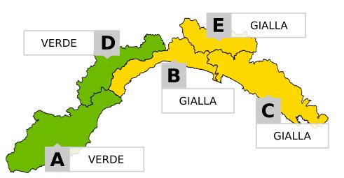 Allerta meteo gialla per pioggia anche domani, dalle 7 alle 18