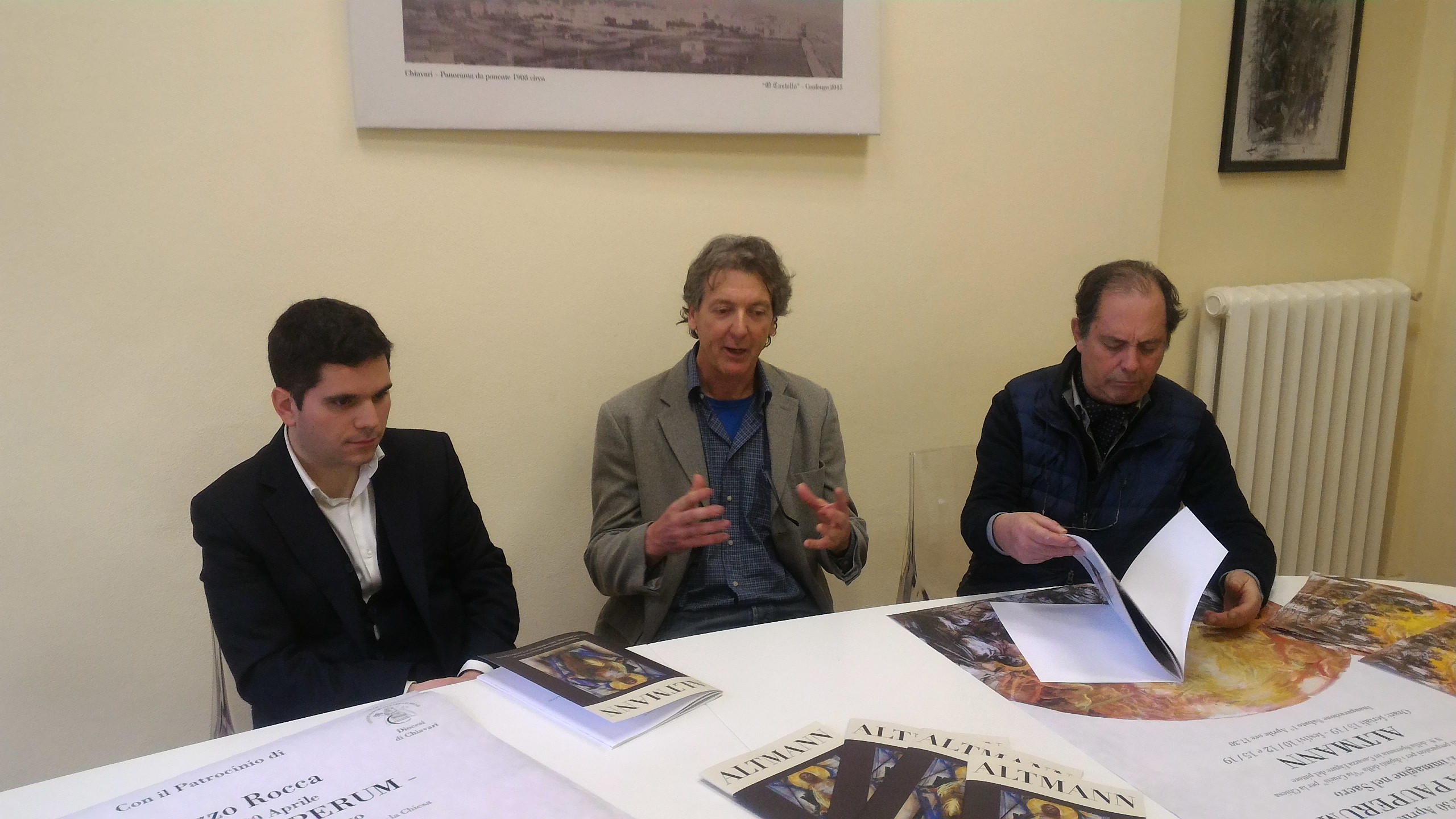 “Biblia Pauperum – L’immagine nel sacro”, mostra di Altmann a Chiavari “Biblia Pauperum – L’immagine nel sacro”, mostra di Altmann a Chiavari