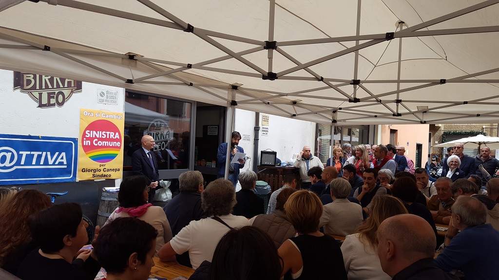 Chiavari, presentate le liste di Partecip@ttiva e Sinistra in Comune Chiavari, presentate le liste di Partecip@ttiva e Sinistra in Comune
