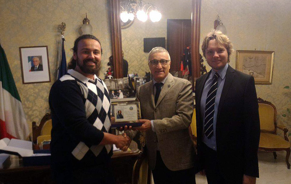 Chiavari premia Filippo Montepagano, campione italiano di Long Casting