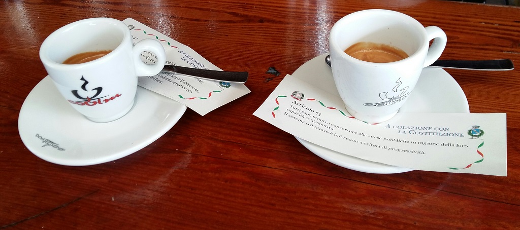A Sori si fa colazione con la Costituzione A Sori si fa colazione con la Costituzione