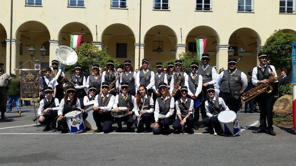 Le bande di Rapallo, Lavagna e Casarza protagoniste al Santuario della Guardia Le bande di Rapallo, Lavagna e Casarza protagoniste al Santuario della Guardia