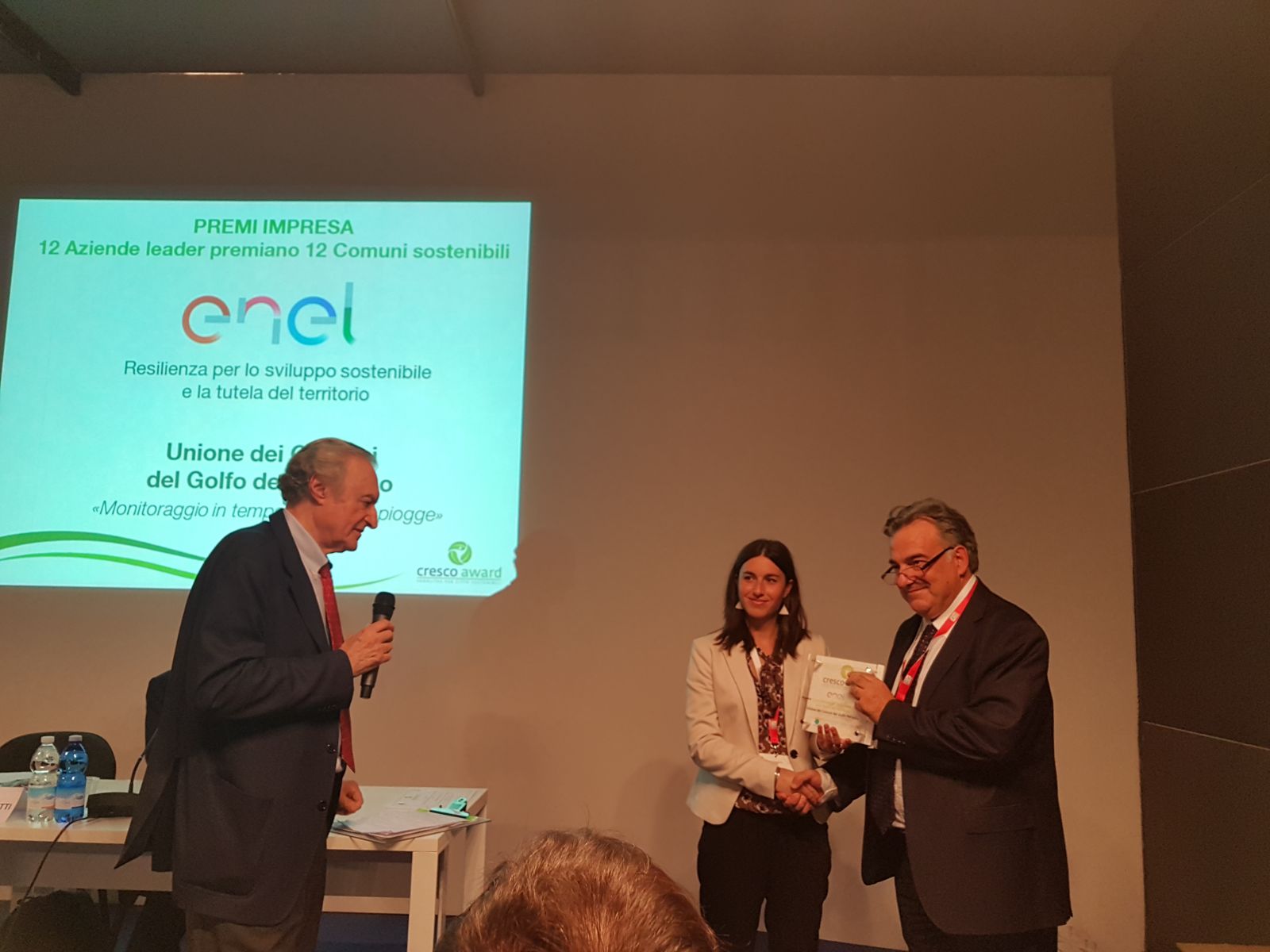 All’Unione dei Comuni del Golfo Paradiso il “Cresco Award Città Sostenibili”