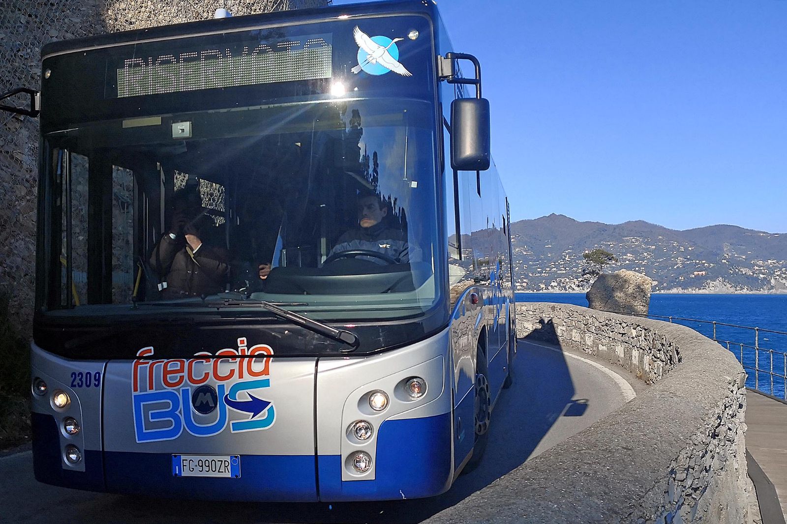 Nel Tigullio i primi autobus elettrici d’Italia